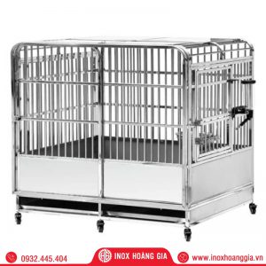 Chuồng chó inox